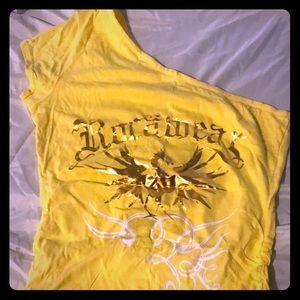 Yellow rocawear top